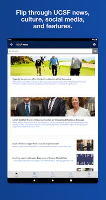 UCSF Mobile android App screenshot 2