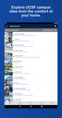 UCSF Mobile android App screenshot 3